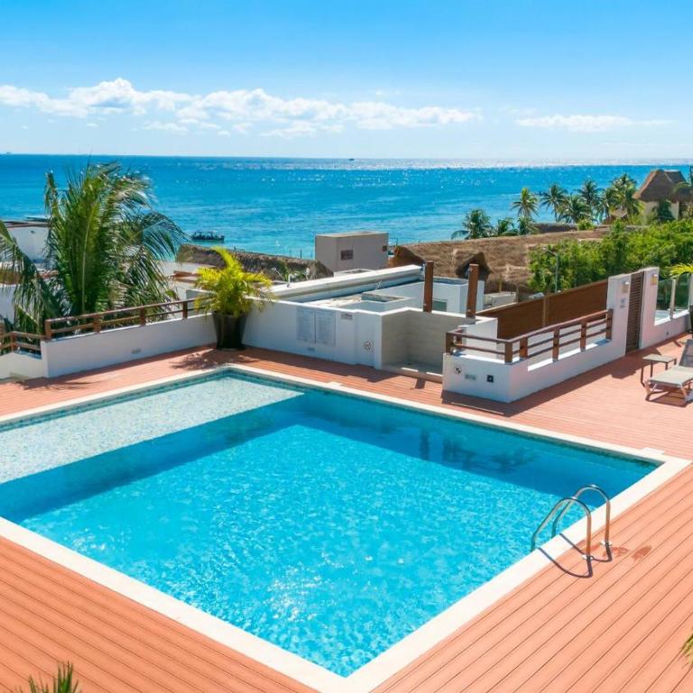 Modern 2 Bedroom Condo with Pool - Near to the Beach - Casa del Mar 113 - Two-Bedroom Apartment - 21