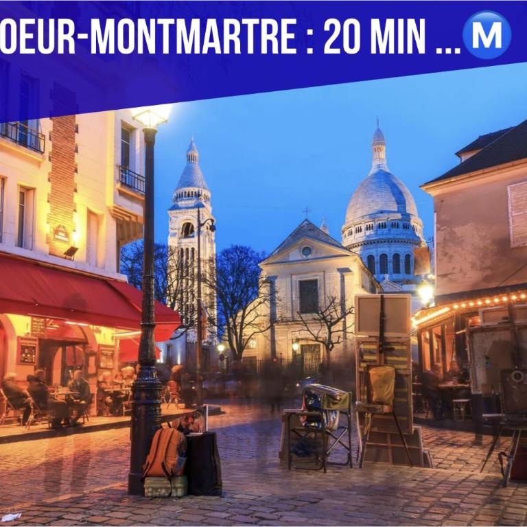 Paris Rooftop Views Cosy Separate Living Stay - One-Bedroom Apartment - 49