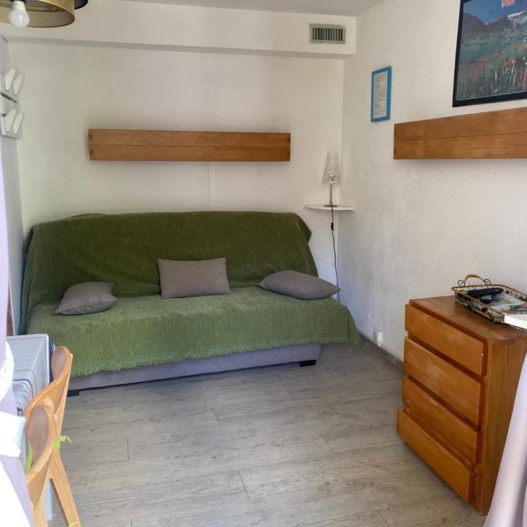 RESIDENCE LE BORSAT SUR PISTE STUDIO CABINE BALCON 64 chemin du Borsat TIGNES VAL CLARET - Monolocale con Balcone - 5