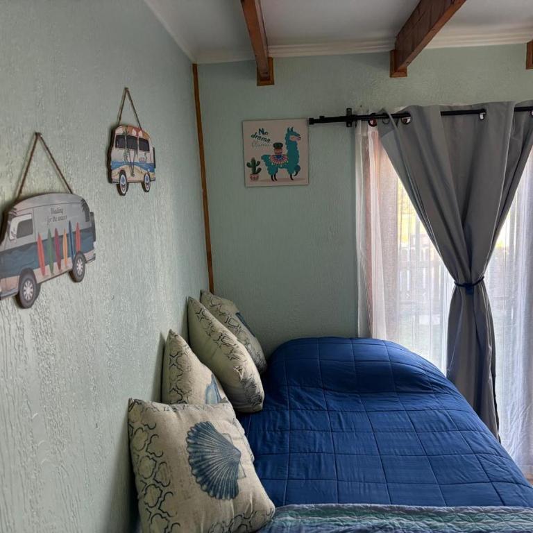 Hermosos Dias Soleados, Surf, Buceo, Restaurantes, Caminatas en Playa Los Molles-Cabaña 2 a 3 personas - Apartamento de 2 dormitorios - 45