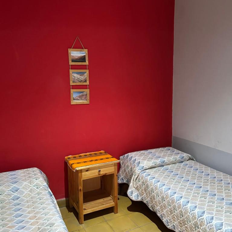La Churita 2 - EL GUALICHO HOSTAL - Habitación Doble Deluxe - 2 camas - 1