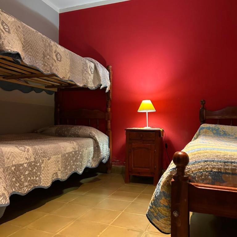 La Churita 2 - EL GUALICHO HOSTAL - Habitación Doble Deluxe - 2 camas - 2