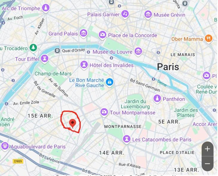 studio centre paris 15e near montparnasse - Appartement 1 Chambre - 12