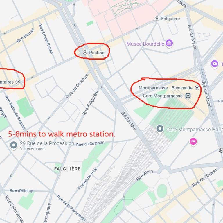 studio centre paris 15e near montparnasse - Appartement 1 Chambre - 11