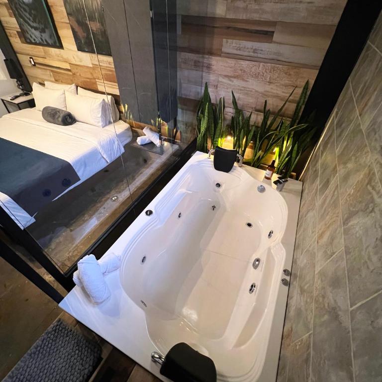 Stylish Stay near Lleras Park - Deluxe Suite with Spa Bath - 13
