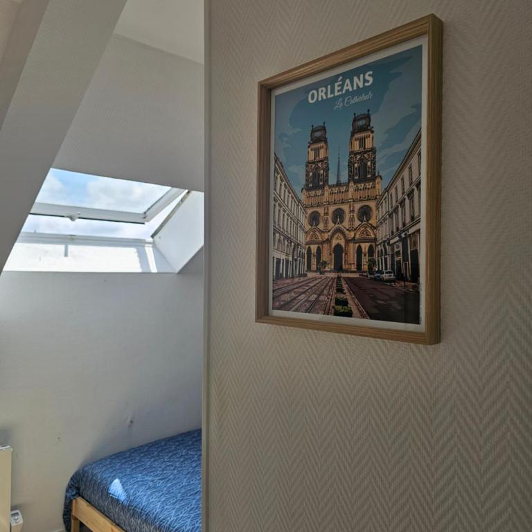Joli studio plein centre proche Gare Orléans - Apartment mit 1 Schlafzimmer - 3