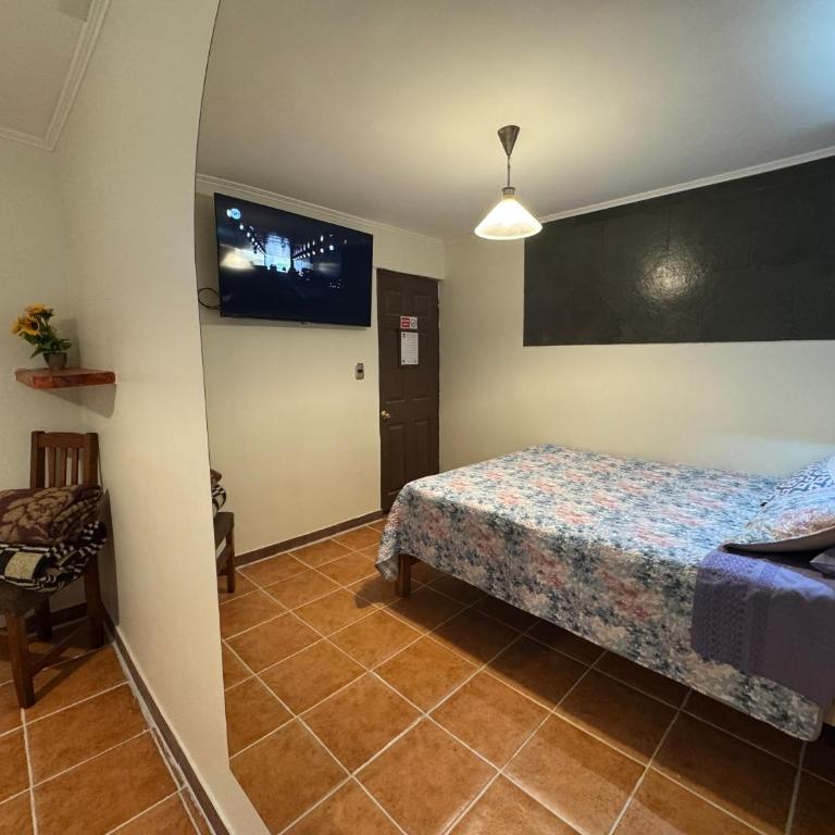 Residencial Don Santiago - Habitación con cama grande - 4