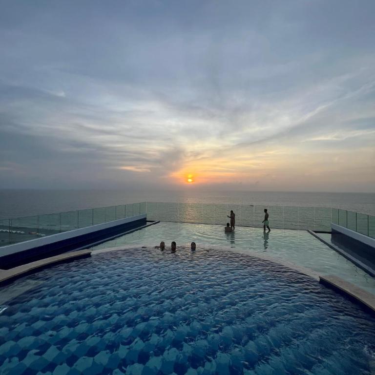 Exclusivo apartamento de lujo frente al mar en Los Morros, con acceso directo y privado a la mejor playa de Cartagena - Two-Bedroom Apartment with Balcony and Sea View - 44