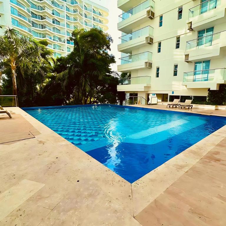 Exclusivo apartamento de lujo frente al mar en Los Morros, con acceso directo y privado a la mejor playa de Cartagena - Two-Bedroom Apartment with Balcony and Sea View - 40