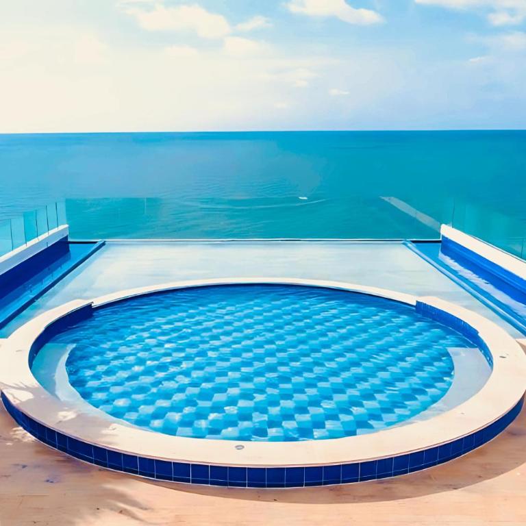 Exclusivo apartamento de lujo frente al mar en Los Morros, con acceso directo y privado a la mejor playa de Cartagena - Two-Bedroom Apartment with Balcony and Sea View - 46