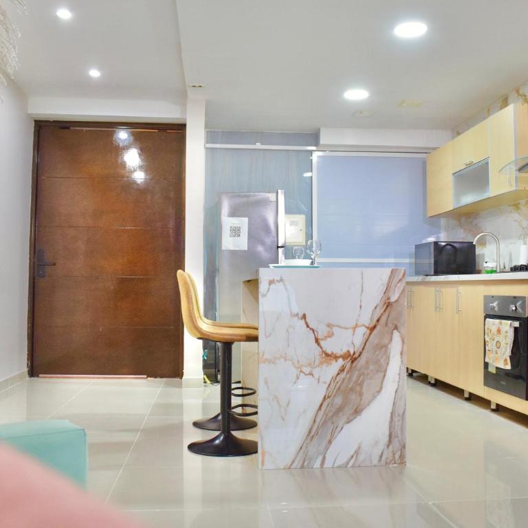 Exclusivo apartamento de lujo frente al mar en Los Morros, con acceso directo y privado a la mejor playa de Cartagena - Two-Bedroom Apartment with Balcony and Sea View - 7