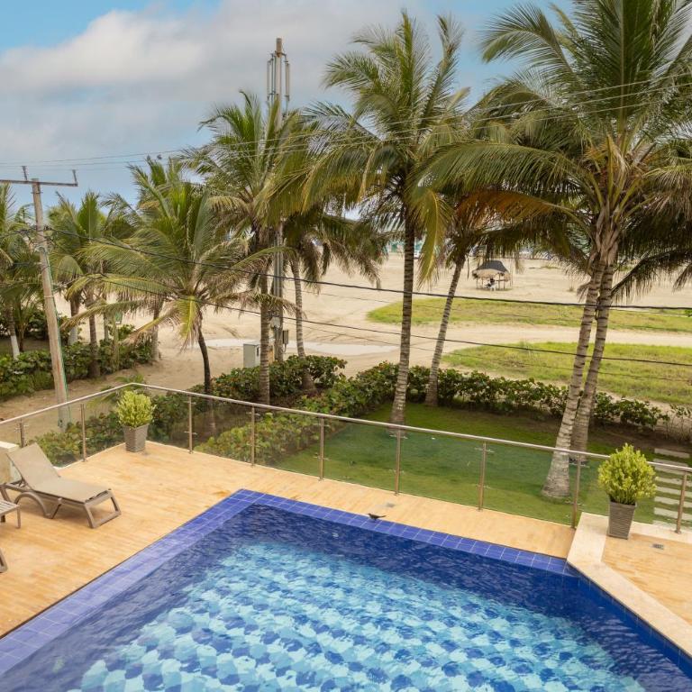 Exclusivo apartamento de lujo frente al mar en Los Morros, con acceso directo y privado a la mejor playa de Cartagena - Two-Bedroom Apartment with Balcony and Sea View - 50
