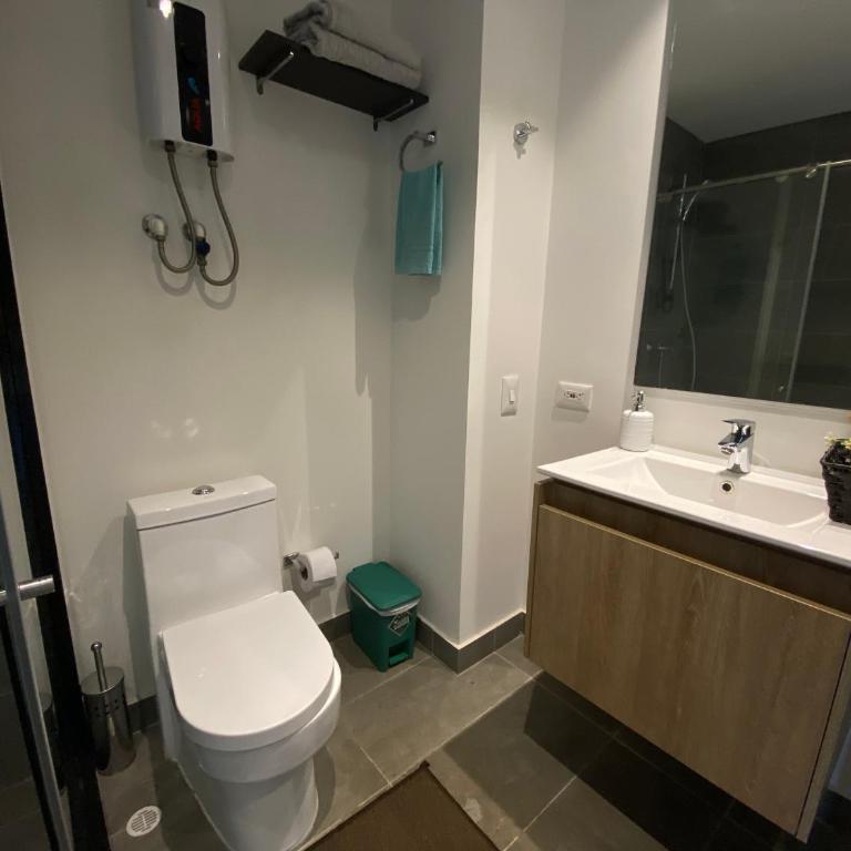 Acogedor apartamento en Chapinero - WiFi, seguridad 24h, gym y más - Apartamento de 1 dormitorio con vistas a la ciudad - 25