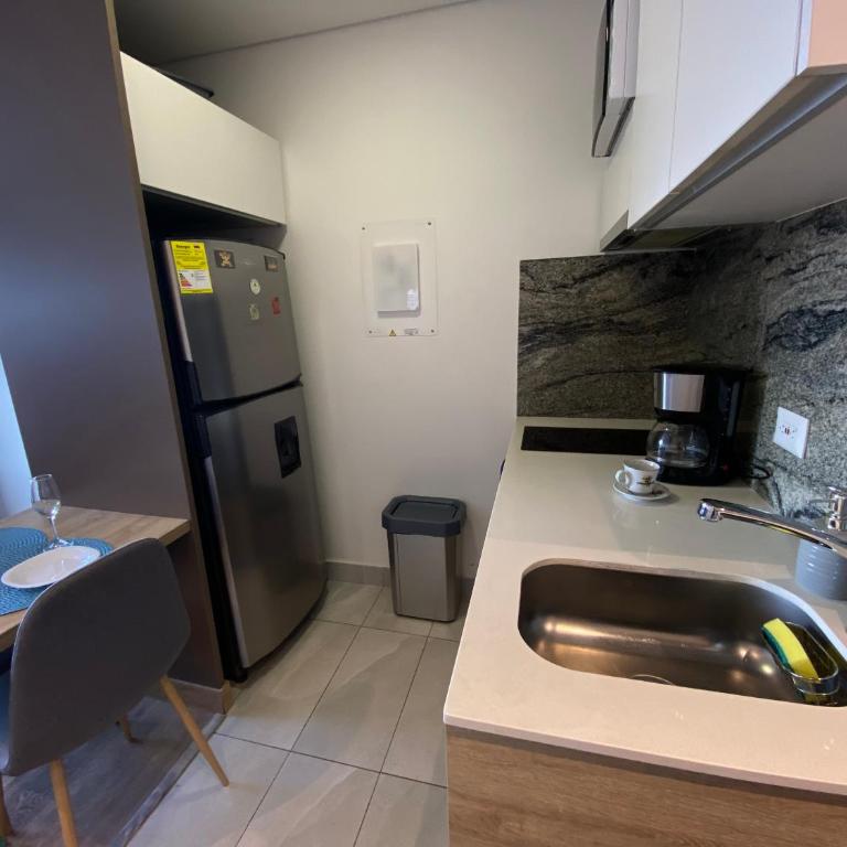 Acogedor apartamento en Chapinero - WiFi, seguridad 24h, gym y más - Apartamento de 1 dormitorio con vistas a la ciudad - 16