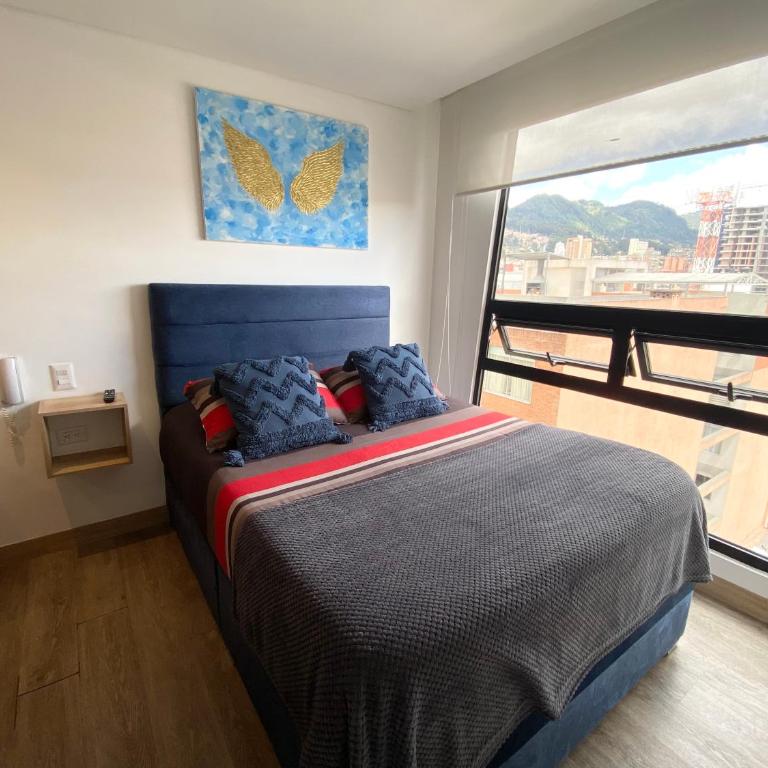 Acogedor apartamento en Chapinero - WiFi, seguridad 24h, gym y más - Apartamento de 1 dormitorio con vistas a la ciudad - 1