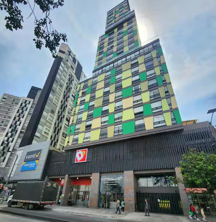 Acogedor apartamento en Chapinero - WiFi, seguridad 24h, gym y más - Apartamento de 1 dormitorio con vistas a la ciudad - 32