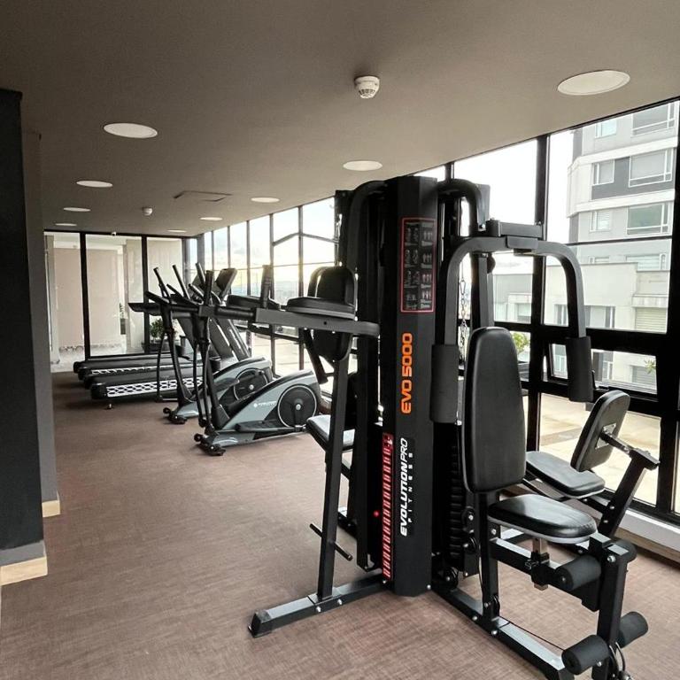 Acogedor apartamento en Chapinero - WiFi, seguridad 24h, gym y más - Apartamento de 1 dormitorio con vistas a la ciudad - 36