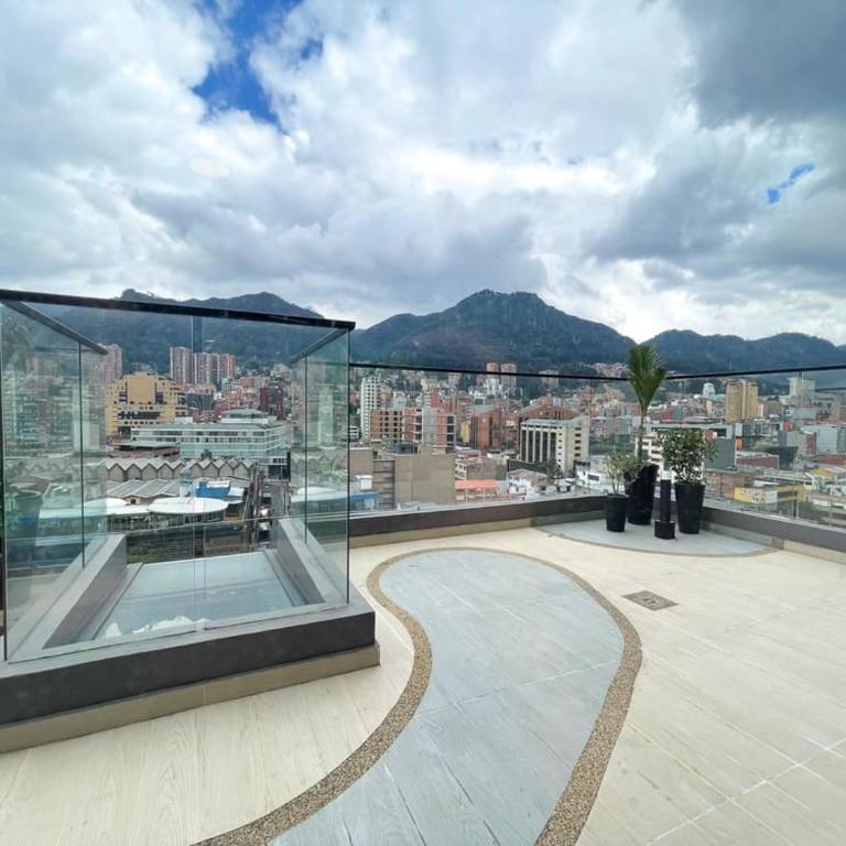 Acogedor apartamento en Chapinero - WiFi, seguridad 24h, gym y más - Apartamento de 1 dormitorio con vistas a la ciudad - 46