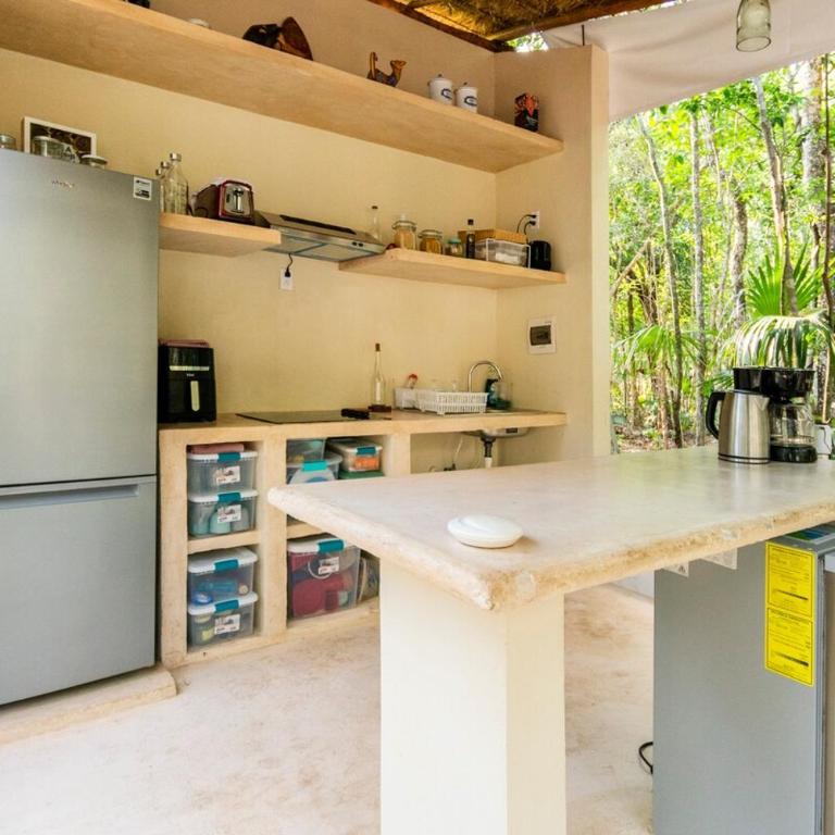 Glamping Mayan Glam - Twin Room with Private Bathroom - 32