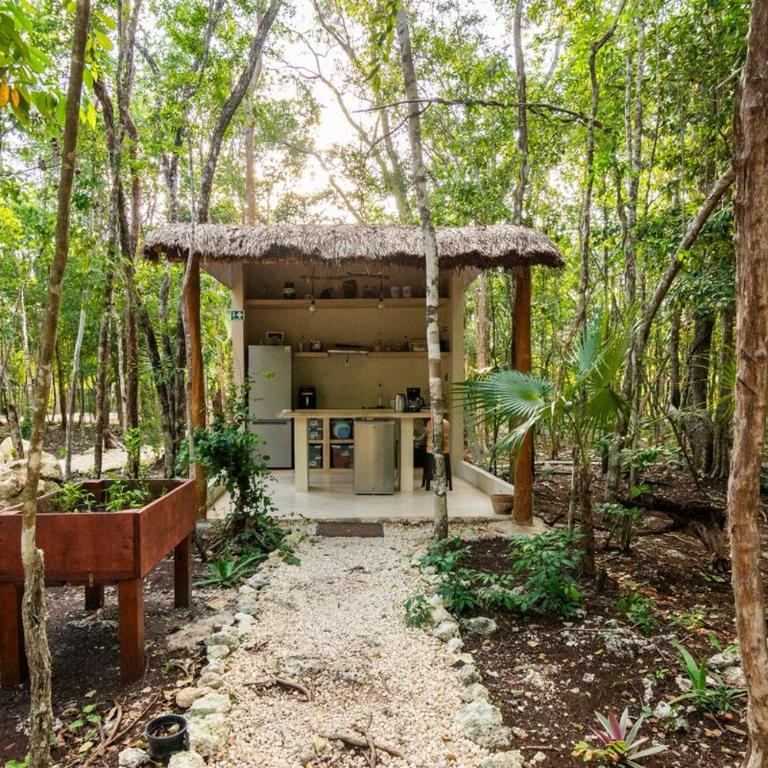 Glamping Mayan Glam - Twin Room with Private Bathroom - 25