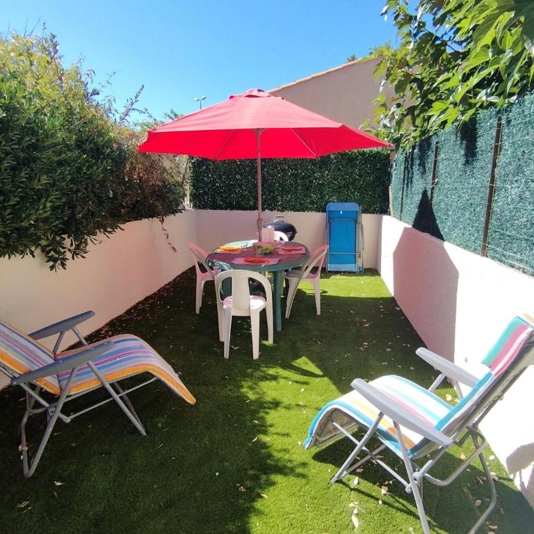 Pavillon Studio - Clim - Proche Plage - Jardin et Parking - 4 Pers - Narbonne Plage - FR-1-795-39 - Casa - 1