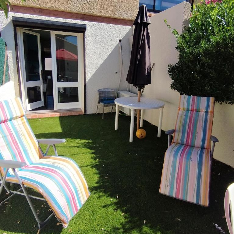 Pavillon Studio - Clim - Proche Plage - Jardin et Parking - 4 Pers - Narbonne Plage - FR-1-795-39 - Casa - 3