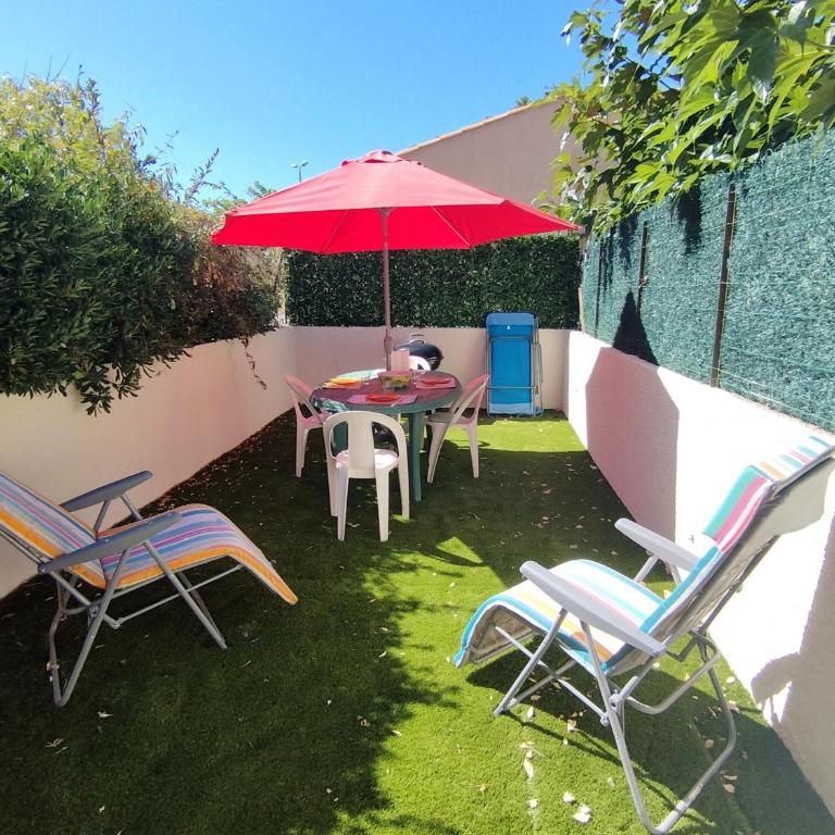 Pavillon Studio - Clim - Proche Plage - Jardin et Parking - 4 Pers - Narbonne Plage - FR-1-795-39 - Casa - 4