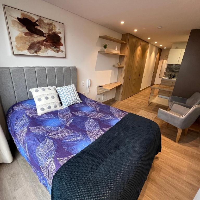 Moderno apartamento en Chapinero - WiFi, gym, coworking, seguridad 24h - Apartamento de 1 dormitorio - 1