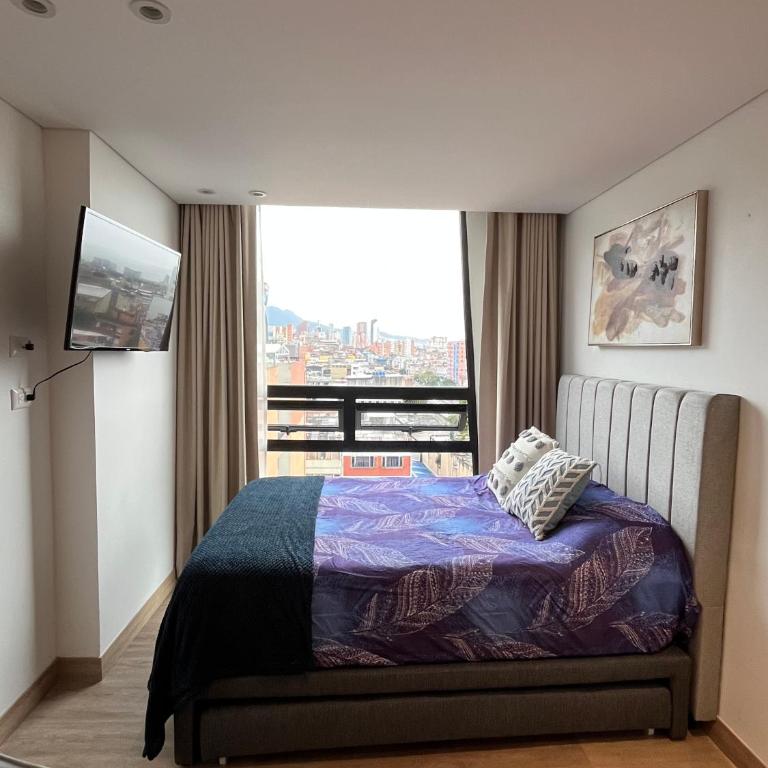 Moderno apartamento en Chapinero - WiFi, gym, coworking, seguridad 24h - Apartamento de 1 dormitorio - 8