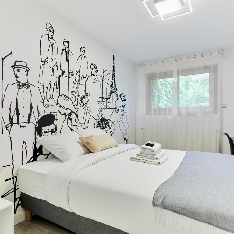 Élégant 1 chambre climatisé Tour Eiffel à pied - Appartement 1 Chambre - 1