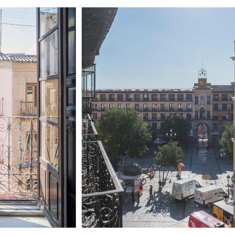 Hostal Centro - Habitación Doble con vistas a la ciudad - 1 o 2 camas - 1