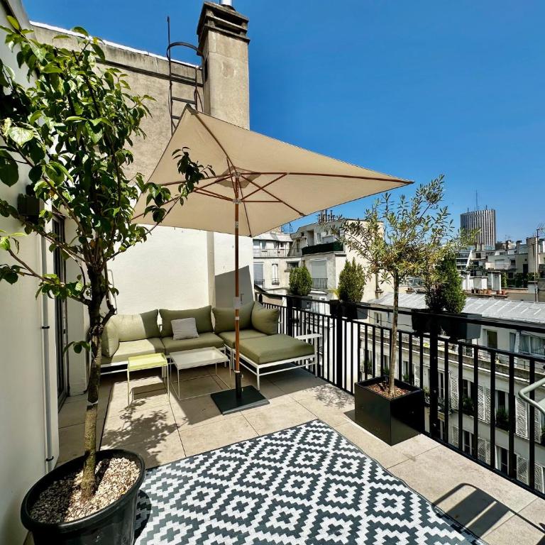 Rare ! 4BR Penthouse with terraces, up to 7p, near Champs-Elysées - Appartamento Deluxe con 4 Camere da Letto - 3