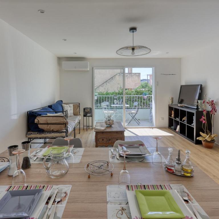 Cap Sanary - Appt climatisé 200 m de la plage - Apartment mit 2 Schlafzimmern - 13