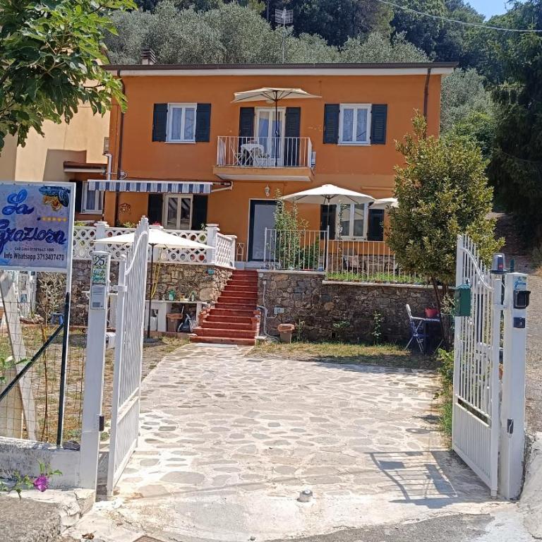 La Graziosa in Villa wifi parcheggio gratuito self check-in zona Lerici Guercio - Villa con 3 Camere da Letto - 3