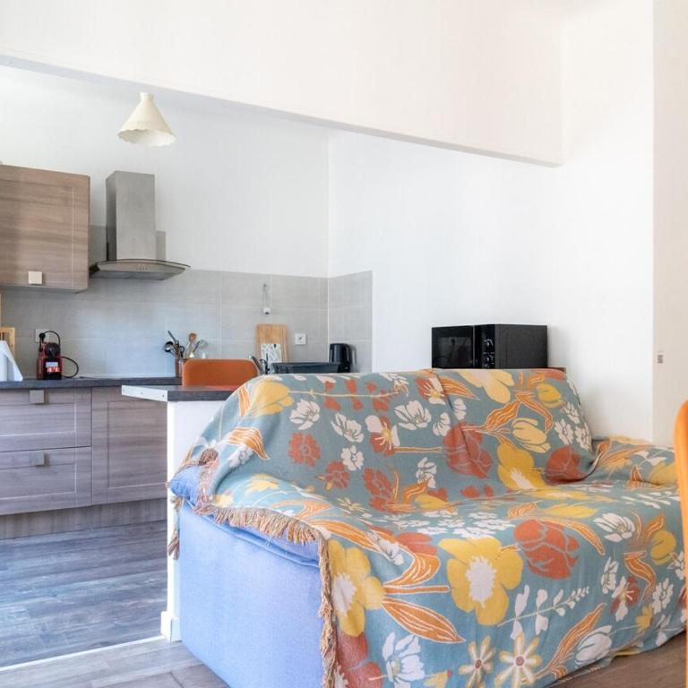 2 pièces - Clim - tram à 5' centre à 15' - Appartement 1 Chambre - 2