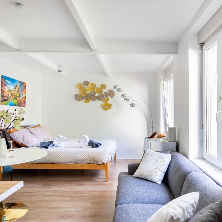 Deluxe studio tout équipé - hyper centre historique - One-Bedroom Apartment - 19