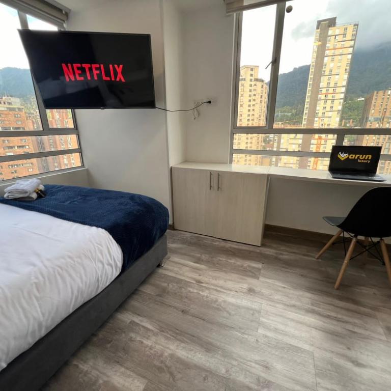 Acqua Loft moderno terraza y vista a Monserrate - Apartamento de 1 dormitorio - 1