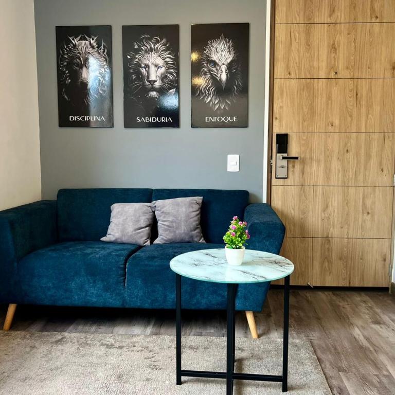 Acqua Loft moderno terraza y vista a Monserrate - Apartamento de 1 dormitorio - 3