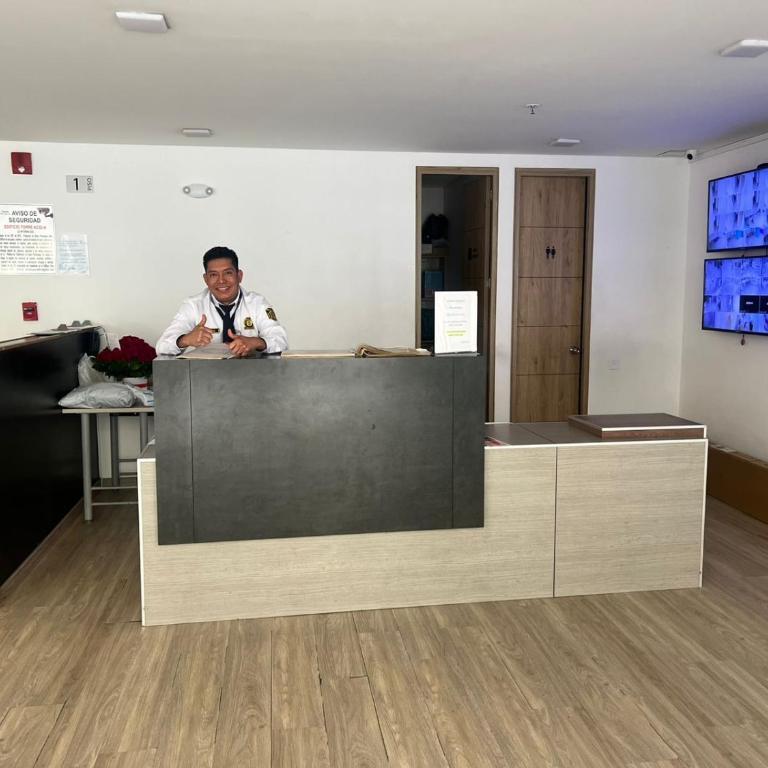 Acqua Loft moderno terraza y vista a Monserrate - Apartamento de 1 dormitorio - 7