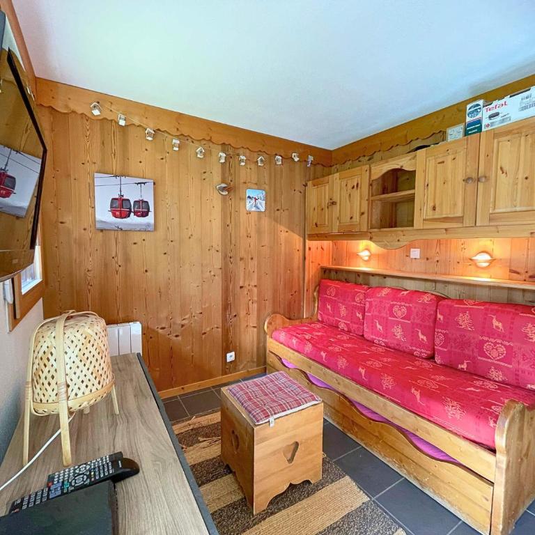 Studio rénové style montagne pour 4 pers aux Menuires, balcon est, accès direct pistes - FR-1-452-22 - Studio - 9