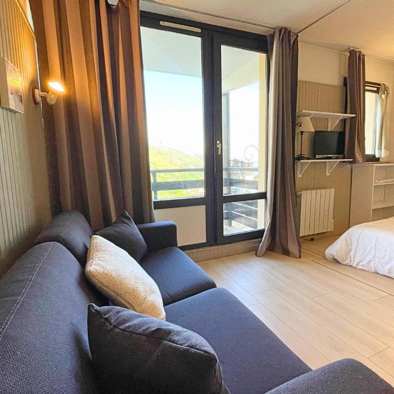 Studio avec coin chambre, balcon, cuisine équipée, pied des pistes - Les Ménuires - FR-1-452-262 - Studio - 12