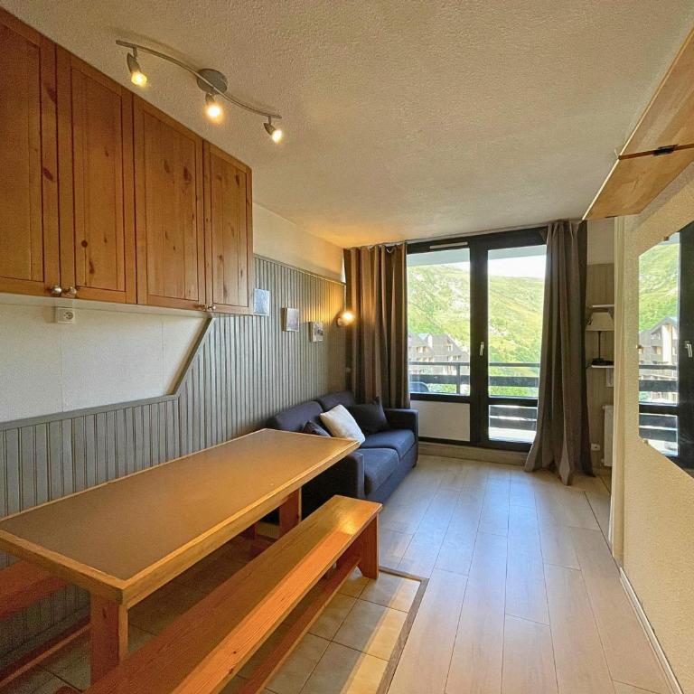 Studio avec coin chambre, balcon, cuisine équipée, pied des pistes - Les Ménuires - FR-1-452-262 - Studio - 14