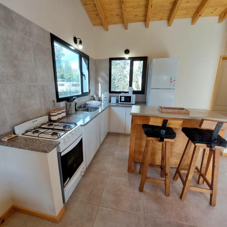 Casa de montaña con vistas al lago y a los cerros - Two-Bedroom Chalet with partial lake view - 4