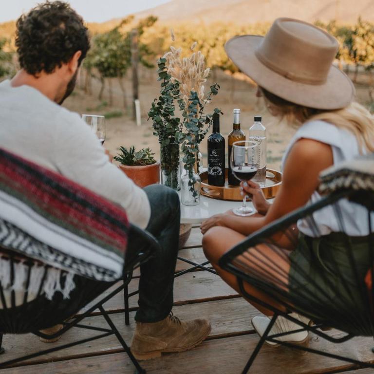 Campera Valle de Guadalupe - Bubble Deluxe with Hot Tub - 26