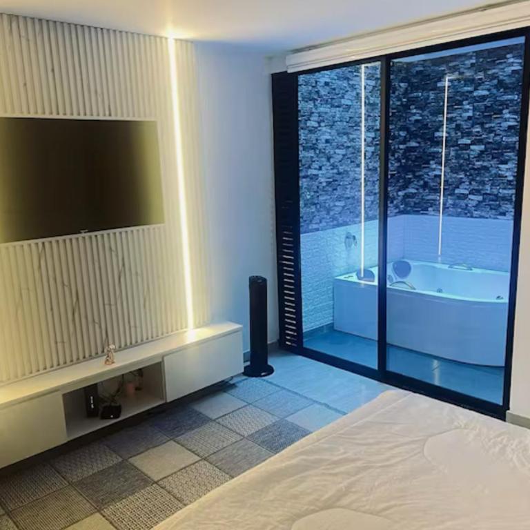 Aparta- estudio de lujo con jacuzzi - One-Bedroom Apartment - 10