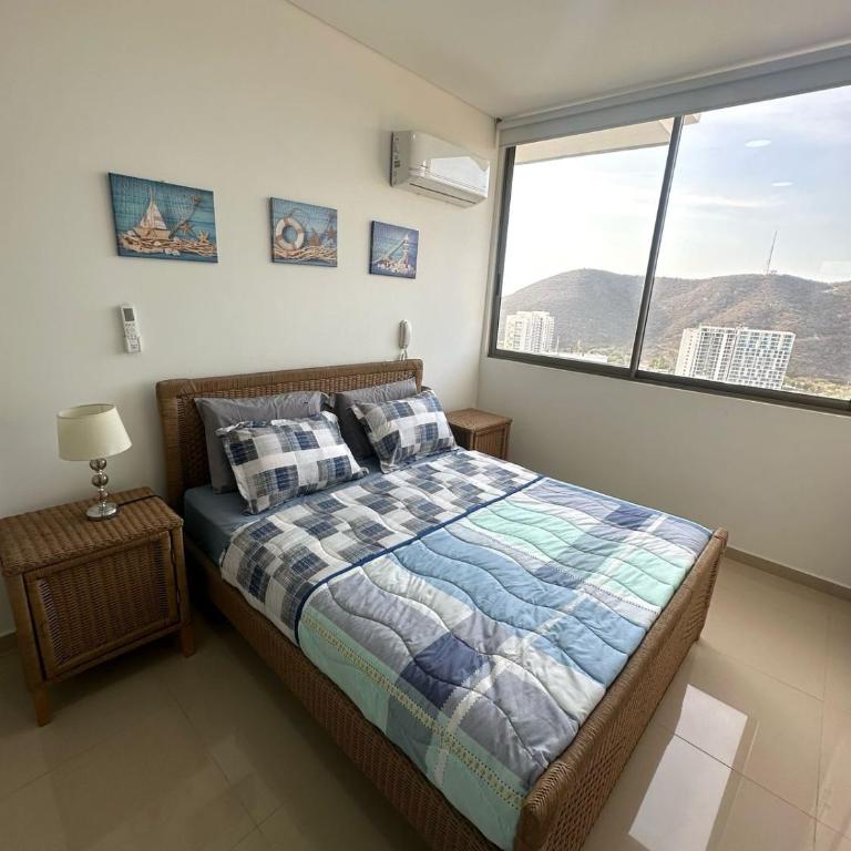 Apartamento completo en Club de Playa en Santa Marta - Three-Bedroom Apartment - High Floor - 5