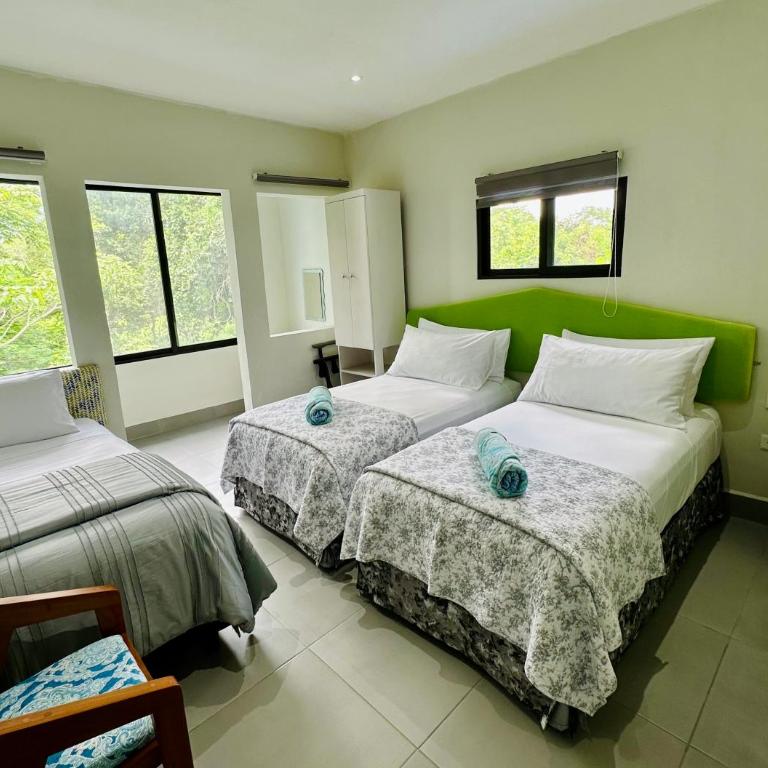 The Blue Eco Lodge - Habitación Triple con balcón - 15