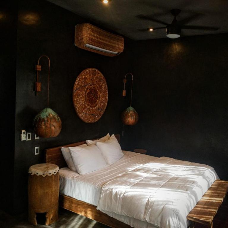 Casa Vive Bacalar - Habitación con cama extragrande. - 13
