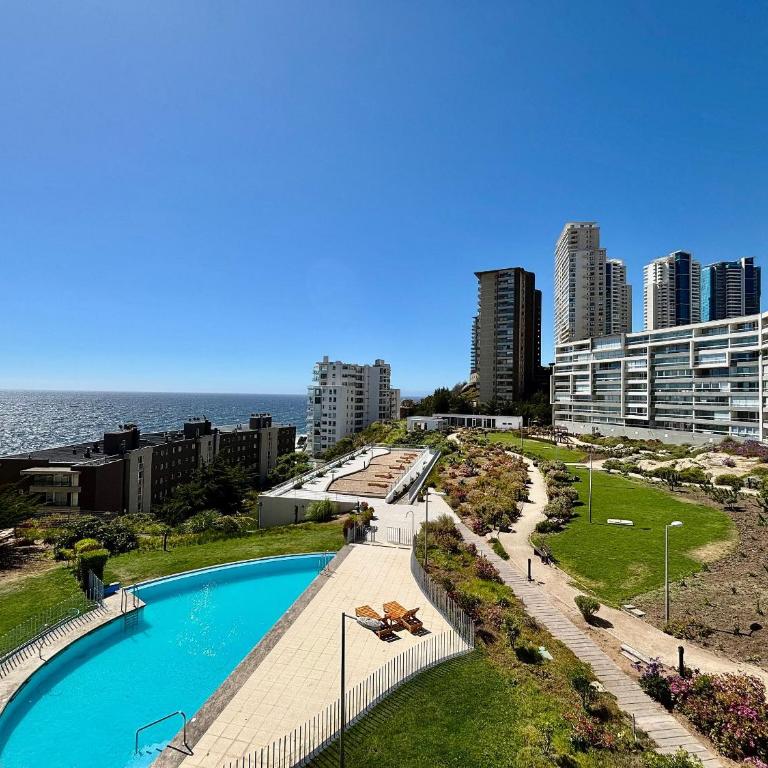 Maravilloso y cómodo depto en Costa de Montemar - Apartamento - 5