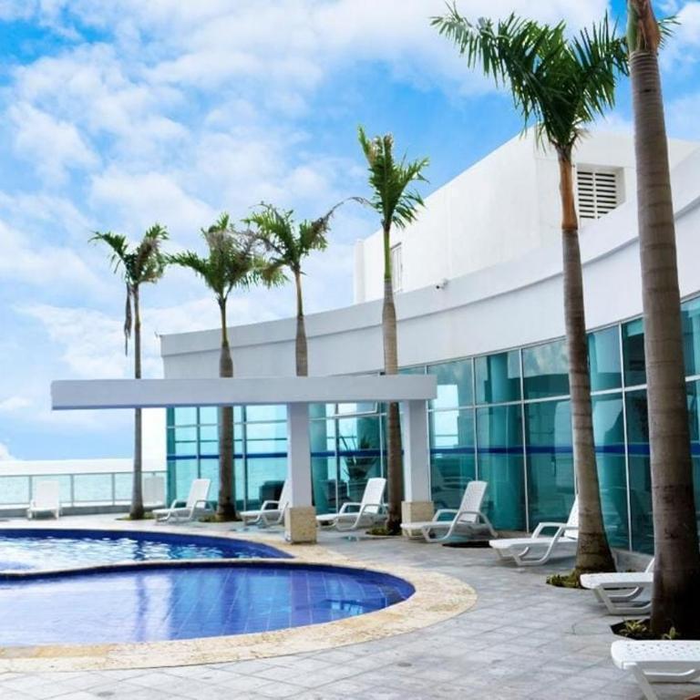 Hospedaje, Palmetto,Bocagrande,Turismocolombia-fit - Apartamento con vistas al mar - 15